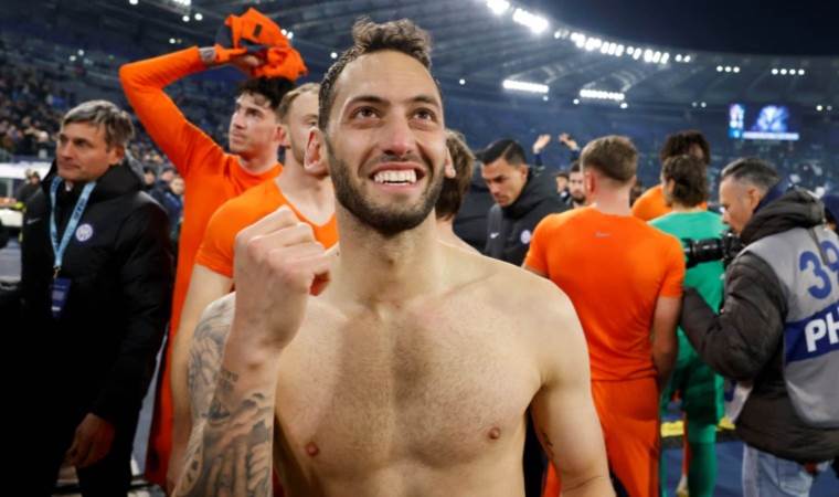 Inter, Roma Olimpiyat Stadı'nda 3 puanı 2 golle aldı: Juventus ile puan farkını açtı!