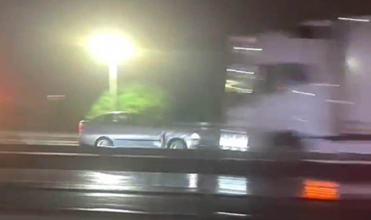 Ters yönde giden otomobil dehşet saçtı!