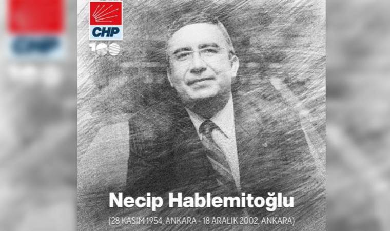 Özgür Özel'den Necip Hablemitoğlu paylaşımı