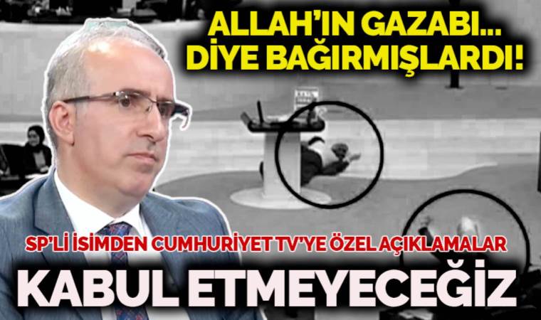 'Allah'ın gazabı' sözlerine Saadet Partisi'nden tepki: ‘Meclisin üzerinde leke olarak kalacak’