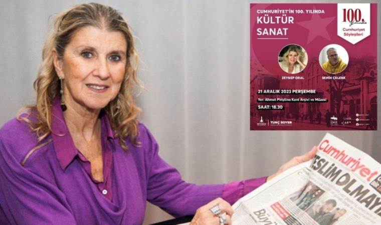 Cumhuriyet Söyleşileri’nin yeni konuğu yazarımız Zeynep Oral