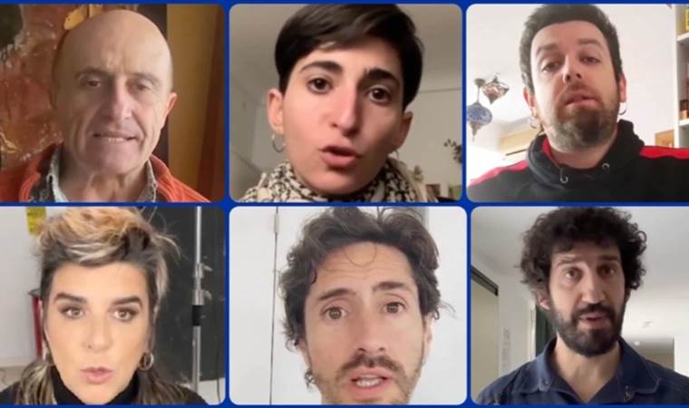 İspanyol sanatçılardan Filistin'e destek: 'Soykırımı durdurun'