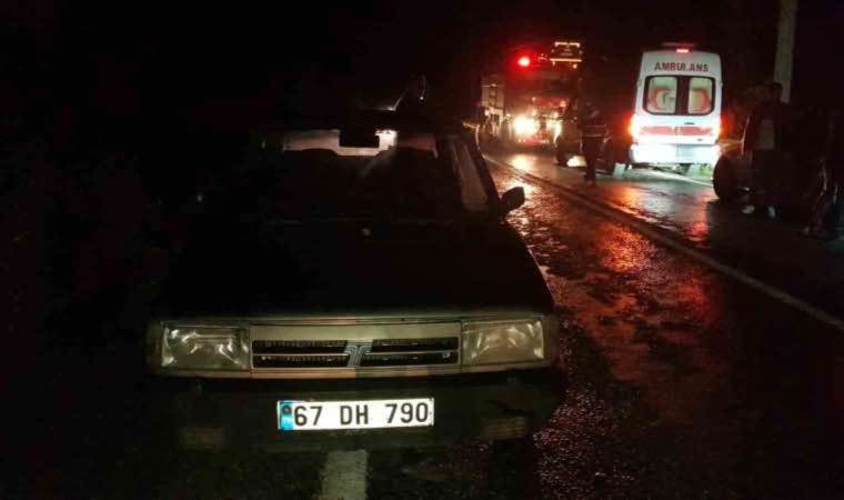 Arızalanan otomobilen bakmak için inmişti... Kazada ağır yaralanan infaz koruma memuru hayatını kaybetti