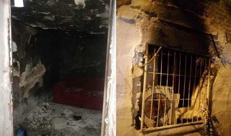 Metruk evde yangın... 1 kişi hayatını kaybetti