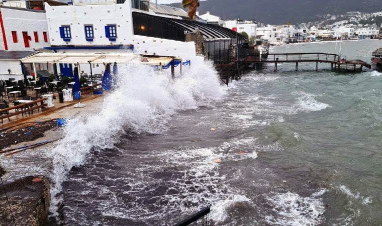 Meteoroloji'den Bodrum için uyarı... Fırtına ve yağış etkili olacak!