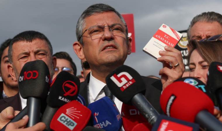 Son dakika... CHP lideri Özel'den AYM'nin Can Atalay kararına ilişkin açıklama