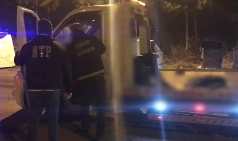 Bu sefer de çekicide uyuşturucu bulundu!