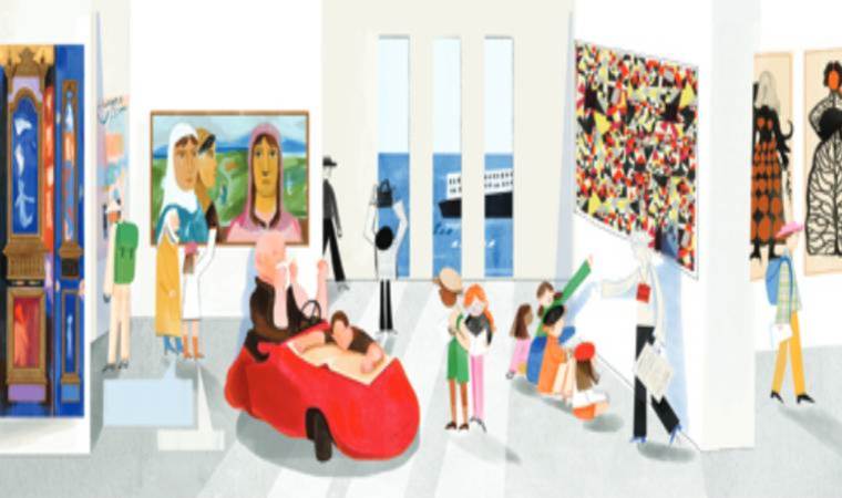 Çocuklar müzeleri öğreniyor