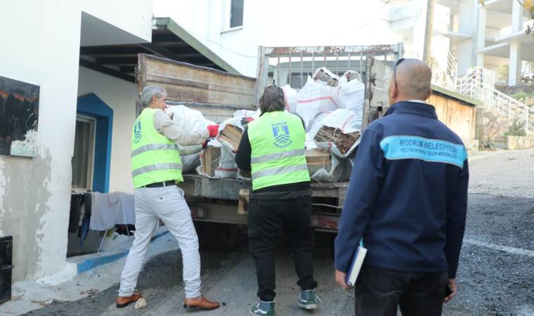 Bodrum’da 330 haneye yakacak desteği