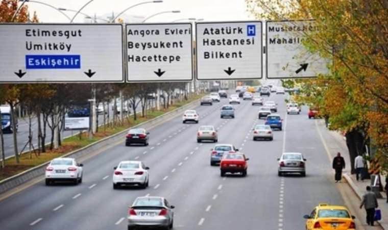 Ankara'da pazar günü bazı yollar trafiğe kapatılacak