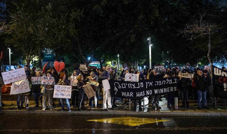 Tel Aviv'de protesto