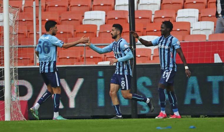 6 maç sonra gülen taraf oldu: Adana Demirspor, sahasında Antalyaspor'u devirdi!