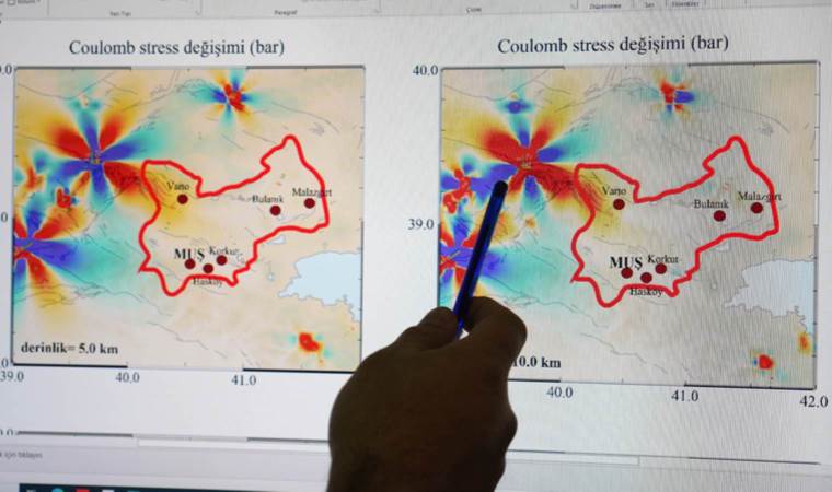 Muş, Erzincan, Tokat ve Sivas için 'deprem stres analiz haritası' çıkarıldı: 'Stres yoğunluğu artmış durumda...'