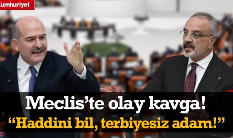 Sırrı Sakık ile Süleyman Soylu arasında olay kavga: Haddini bil terbiyesiz adam!