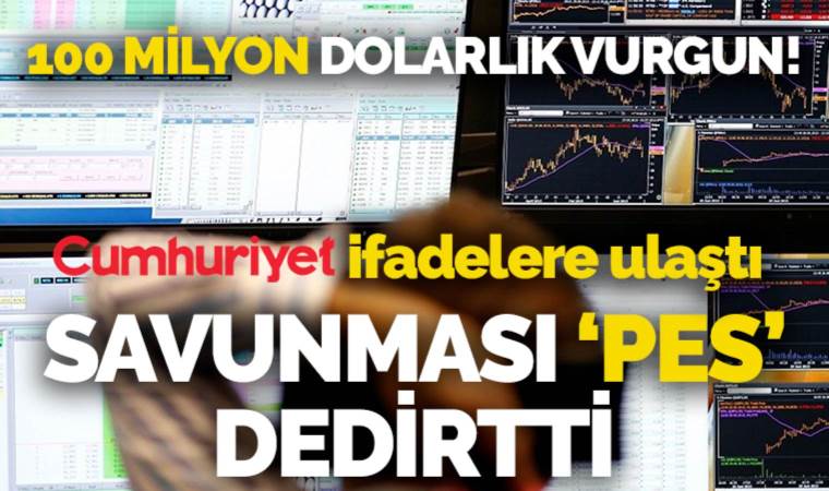 ‘Borsanın durumu zarar ettirdi’ savunması