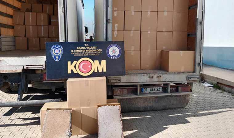 Adana'da ele geçirildi: 20 milyon TL değerinde...