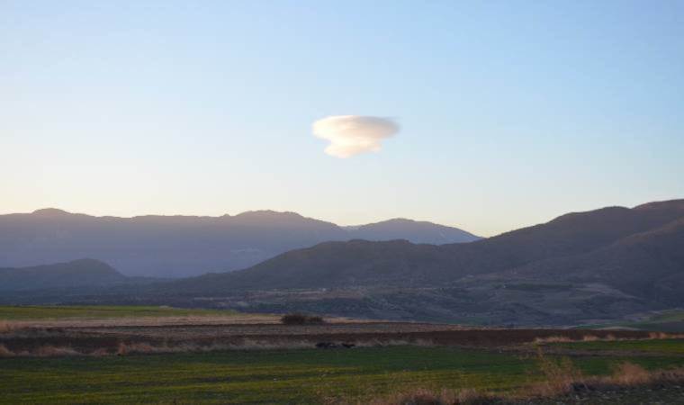 Mercek bulutu bu kez Çorum semalarında görüntülendi!