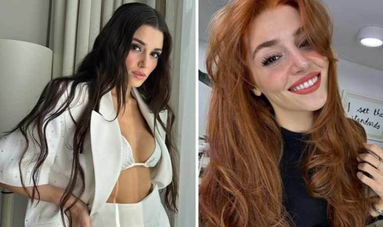 Hande Erçel'in yeni imajı sosyal medyada gündem oldu