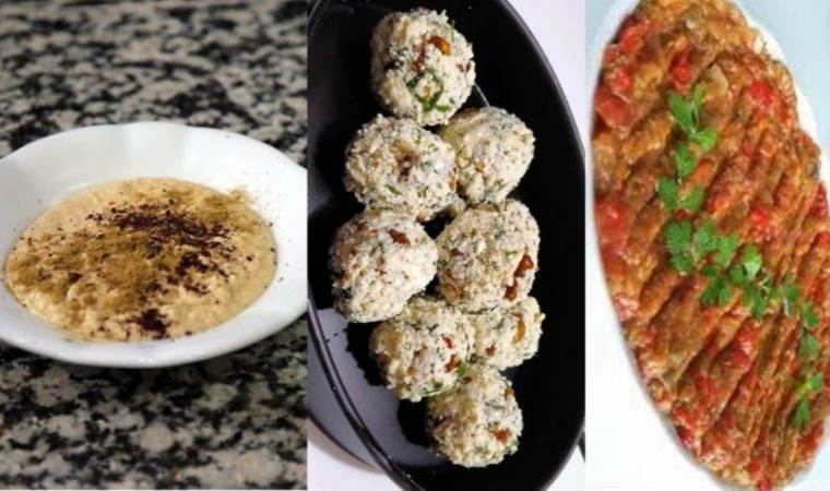 3 malzemeyle 3 çeşit meze tarifi... Sofranıza renk katacak!