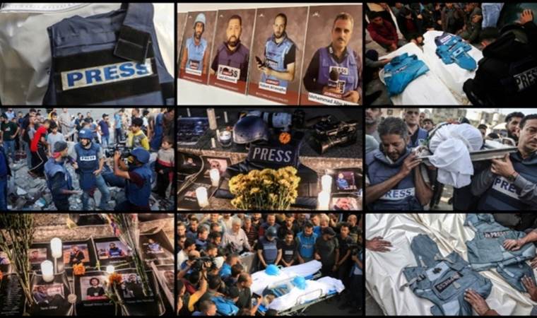 Gazze'de 83 günde 105 gazeteci öldürüldü