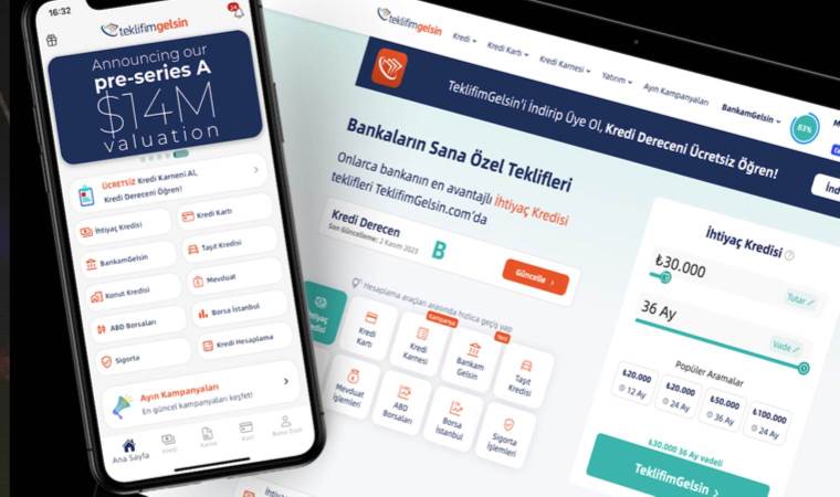 TeklifimGelsin 14 milyon dolar değerlemeyle yatırım aldı