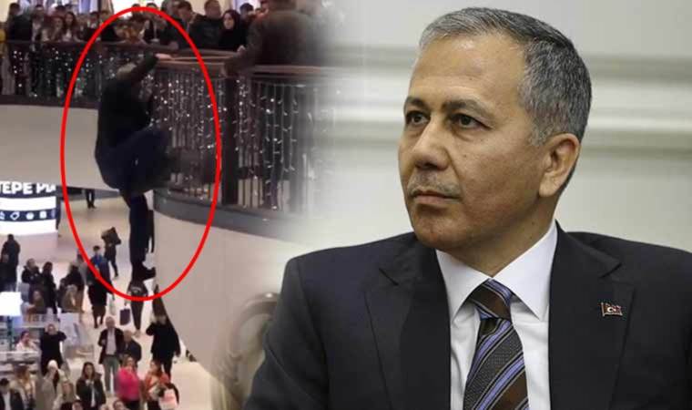 Türkiye AVM'deki acı olayı konuşuyor... Bakan Yerlikaya'ya 'intihar' sorusu