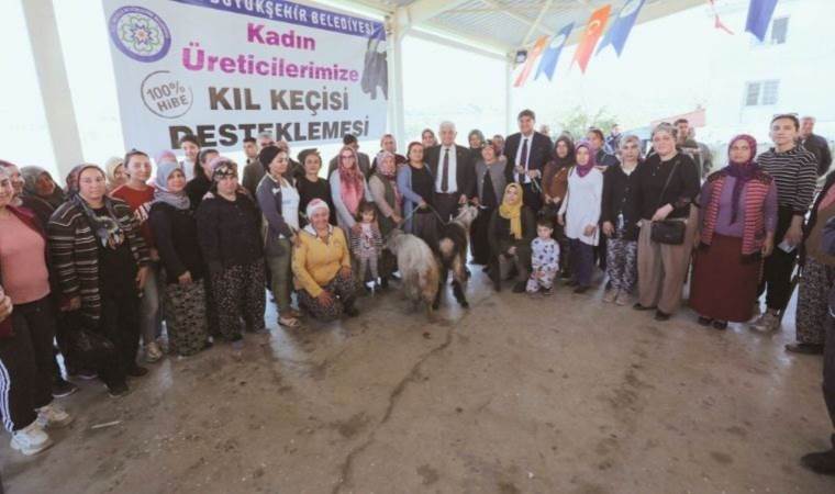 Muğla’da kadın üreticilere kıl keçisi desteği