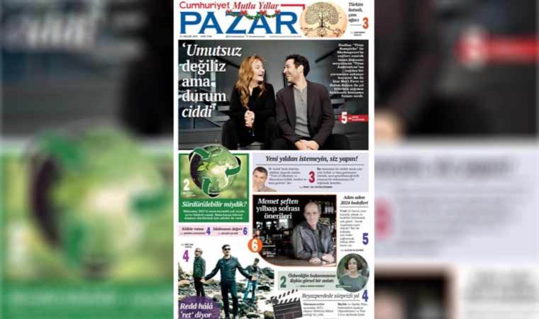 Cumhuriyet Pazar yepyeni içerikleriyle bu hafta da sizlerle!