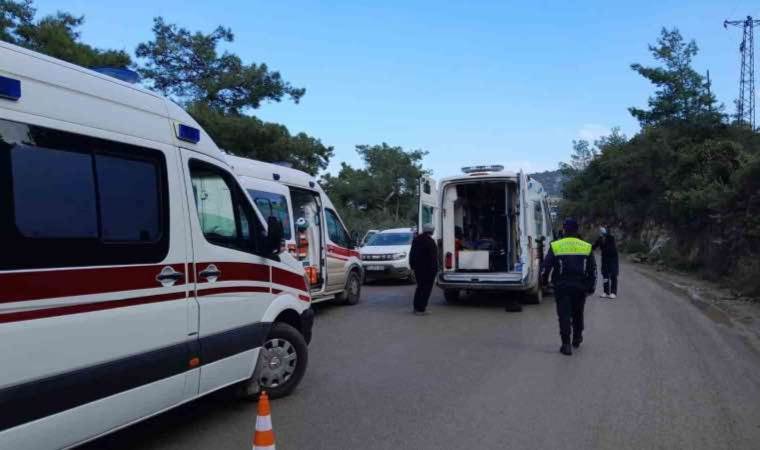 Minibüs şarampole yuvarlandı: 7 yaralı