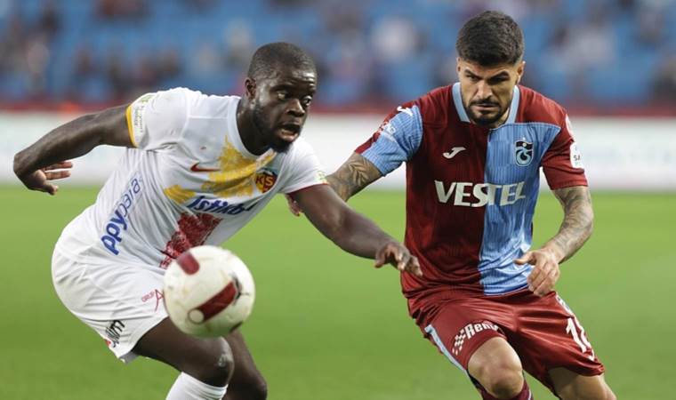 Trabzonspor kendi evinde kayıp: Trabzonspor 0-1 Kayserispor