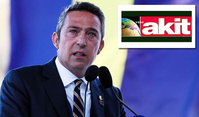 Yeni Akit bildiğiniz gibi: Bu kez de Ali Koç'u hedef aldılar
