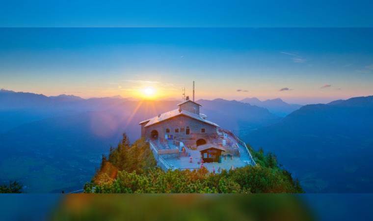 Alpler’in doruğunda çay keyfi