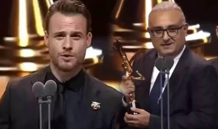 Altın Kelebek Ödülleri'nde Onur Atilla'nın 'Kerem Bürsin' taklidi gündem oldu