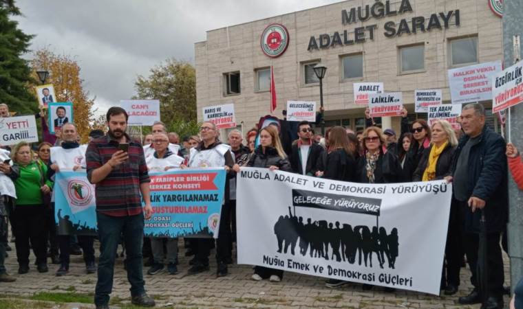 Muğlalılar “adalet” için yürüdü: Kabul etmiyoruz!