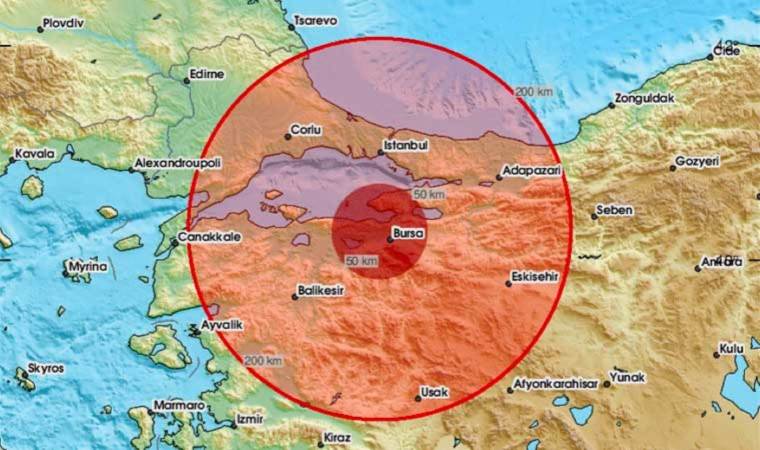 Son dakika... Marmara Denizi'nde 5.1 büyüklüğünde deprem! İstanbul ve çevre illerden de hissedildi