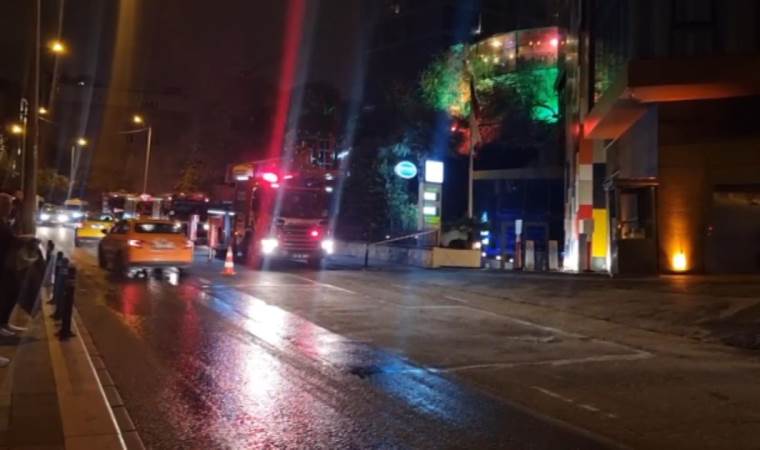 Şişli'de otelde yangın!