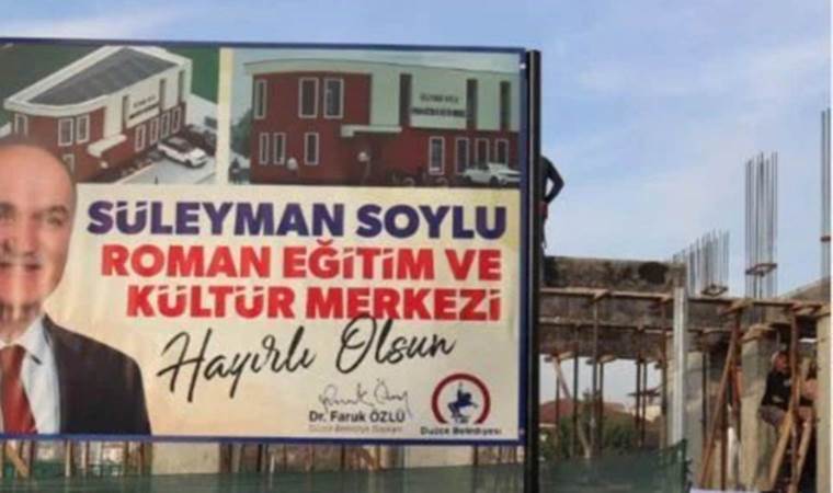 AKP’li belediyeden Süleyman Soylu adına kültür merkezi!