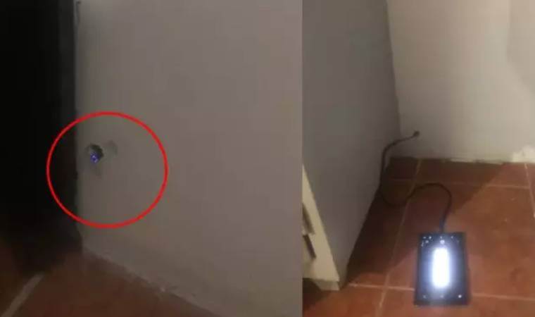 Kadınların dinlenme odasında bulundu