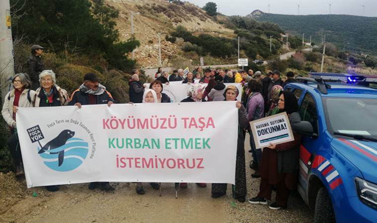 'Taşocağı istemiyoruz'