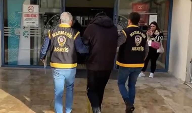 10 yıl hapis cezası ile aranıyordu, Marmaris’te yakalandı