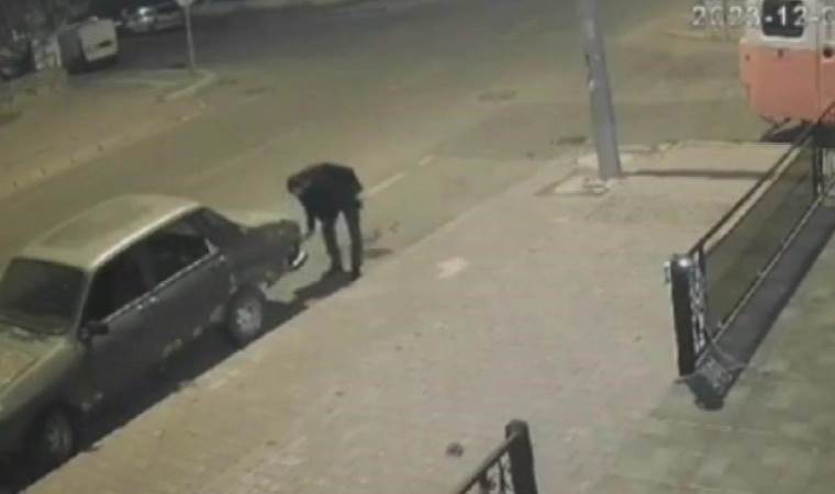 7 aracın lastiğini patlatmıştı: 'Sanki adam öldürdük' diyen şüpheli tutuklandı