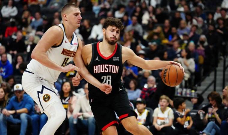NBA'de Alperen Şengün'ün double-double'ı galibiyeti getirdi!