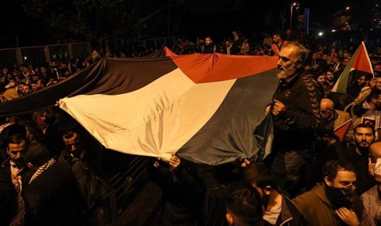 İsrail protestosunda AKP'lileri küplere bindiren sloganlar: 'Eyleminiz batsın' dediler
