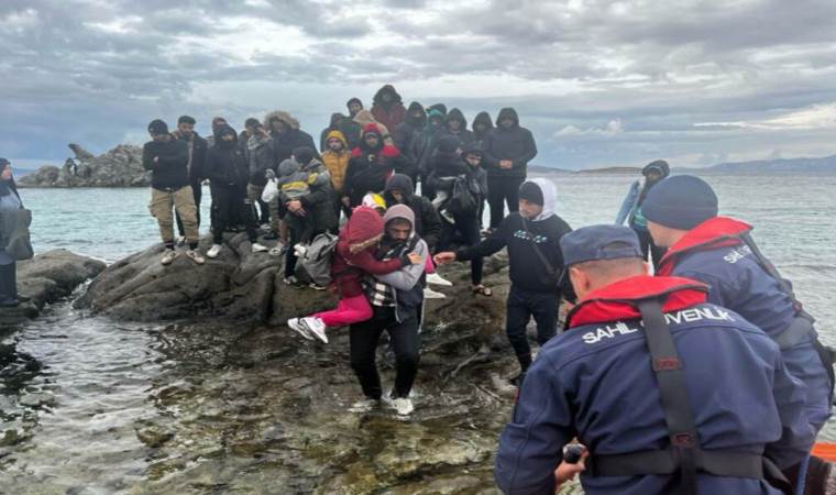 Bodrum’da 66 kaçak göçmen yakalandı