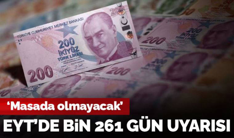 Milyonlar takip ediyor: EYT'de 1261 gün ayrıntısı