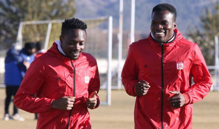 Sivasspor'da Isaac Cofie 'dalya' sevinci yaşadı