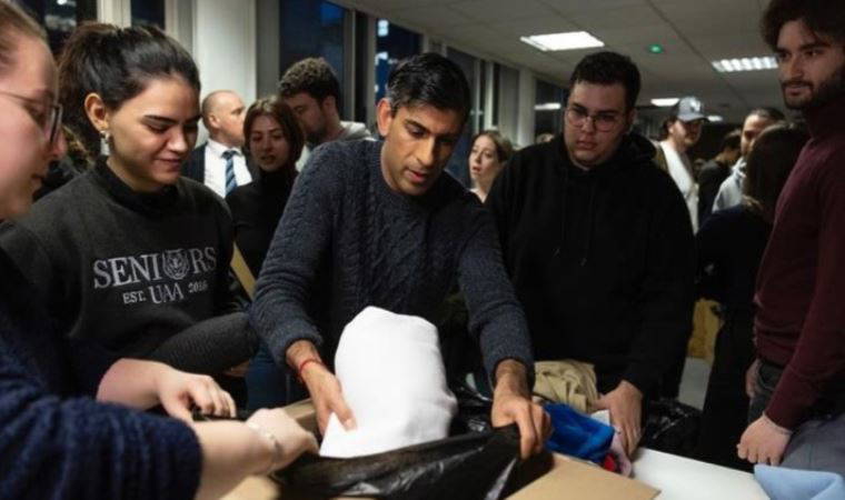 İngiltere Başbakanı Rishi Sunak paylaştı: 'İngiltere’nin yanınızda olduğunu bilin'