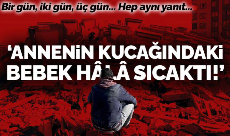 Depremzedeler, el değmemiş yıkıntıların başında günlerce kurtarma ekibi bekledi