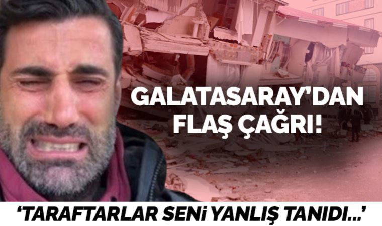 Galatasaray'dan Volkan Demirel'e destek! 'Seni yanlış tanımışız...'