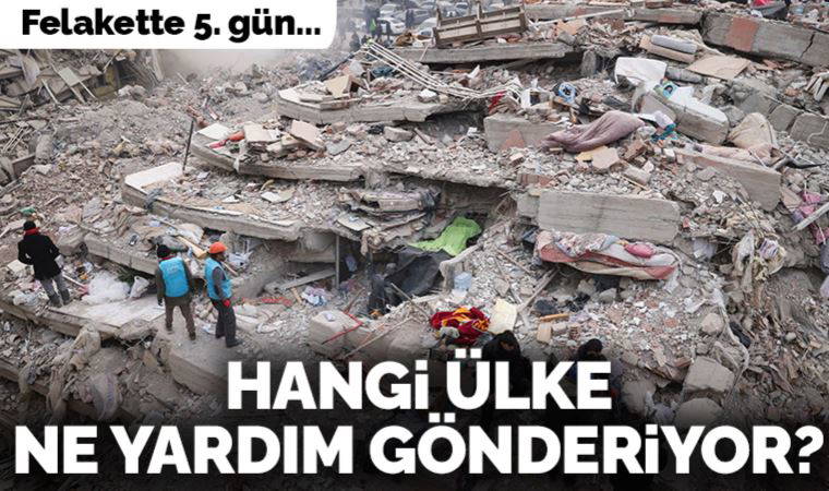 Kahramanmaraş depremi: Hangi ülke, ne yardım gönderiyor?